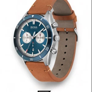 Men,Original Watches Hugo Boss original-watches Men's Stainless Steel Quartz Watch with Leather Strap - 1513860 Boss