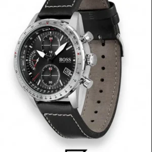 Men,Watches,Men,Original Watches Hugo Boss original-watches Men's Stainless Steel Quartz Watch with Leather Strap - 1513853 Boss