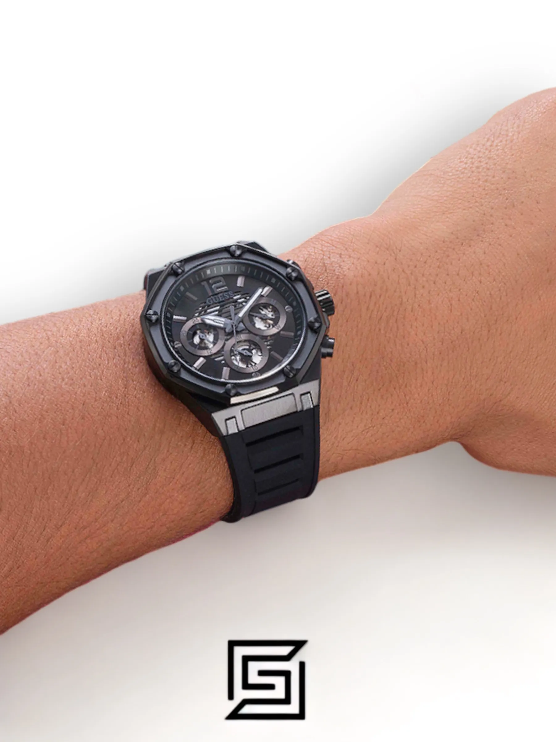 Men,Watches,Men,Original Watches original-watches GUESS Guess Analog Black Dial Men's Watch - GW0263G4 Guess