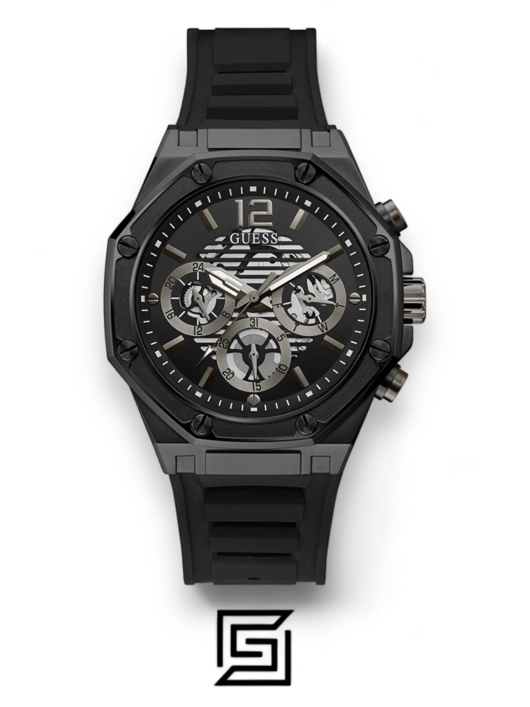 Men,Watches,Men,Original Watches original-watches GUESS Guess Analog Black Dial Men's Watch - GW0263G4 Guess