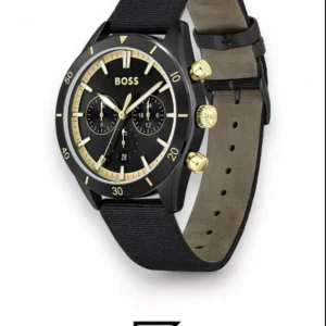 Men,Original Watches Hugo Boss watches Men's Analog Quartz Watch with Fabric Strap -1513935 Boss