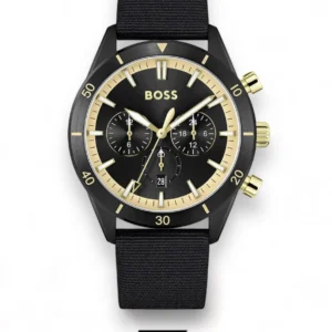 Men,Original Watches Hugo Boss watches Men's Analog Quartz Watch with Fabric Strap -1513935 Boss