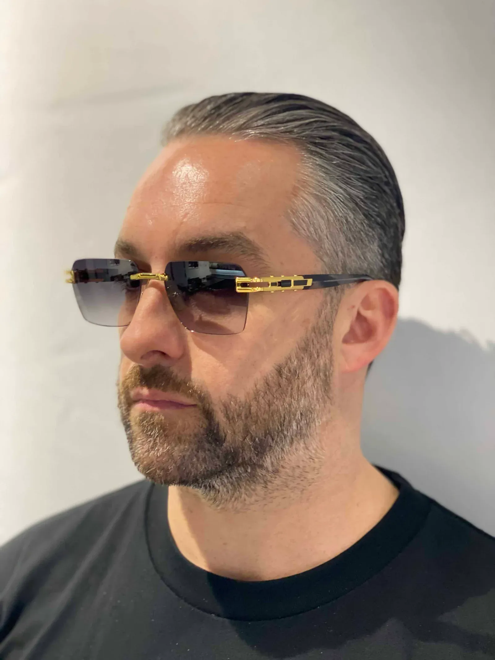Men,Sunglasses,Women Dita Meta-Evo One DTS147-A-01 Rectangle Sunglasses Dita