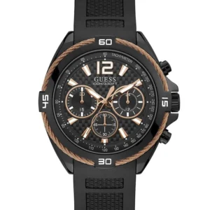 Men,Original Watches Guess original-watches surge-black-dial-mens-chronograph-watch W1168G3 Guess
