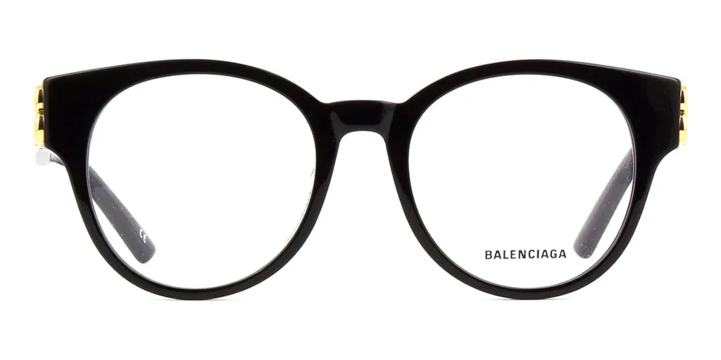 Eyeglasses,Women Balenciaga eyeglasses BB0173O 001B Balenciaga