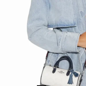 Bags,Leather,Women Coach leather Lacey Crossbody Bag In Signature Canvas CB874‏ Coach