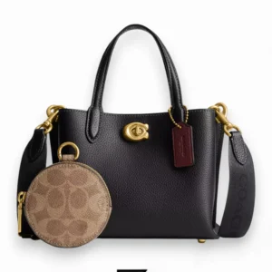 Bags,Leather,Women Coach leather WILLOW TOTE BAG 18 CW549 Coach