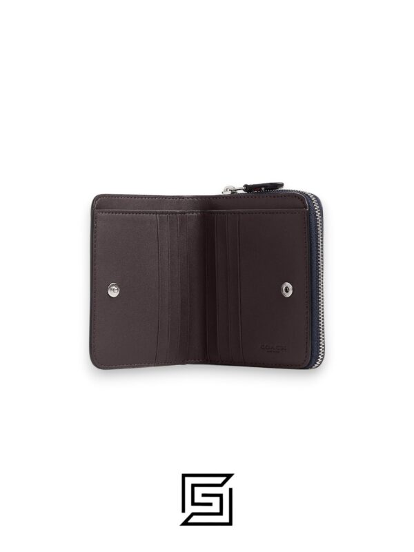 Leather,Wallets,Women Billfold Wallet With Strawberry Print CT908 Black Coach