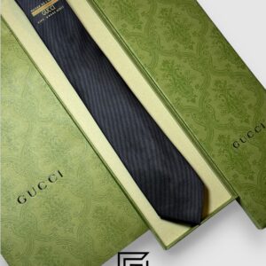 Ties Gucci - Black Color With Gucci Ticket Gucci