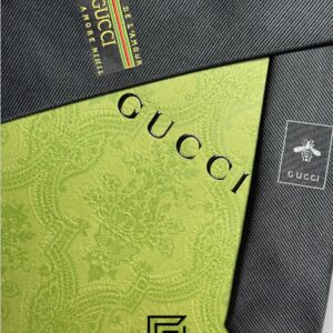 Ties Gucci - Black Color With Gucci Ticket Gucci