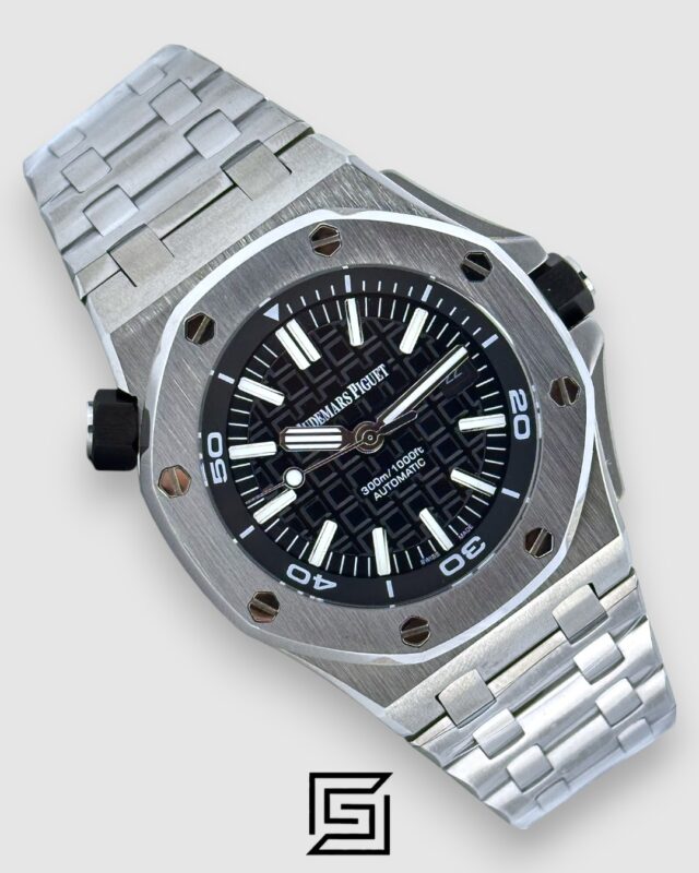 ROYAL OAK OFFSHORE j03168 AUTOMATIC FLAT-M/SILVER - BLACK