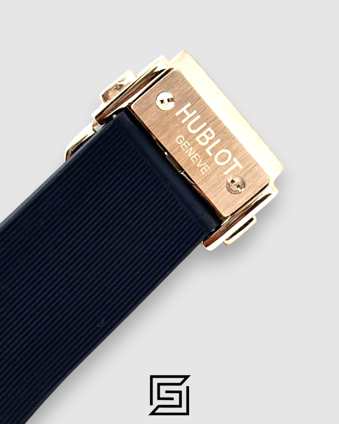 ⁦Hublot Big Bang Women – Black Diamond Bezel, Rose Gold & Black Dial⁩ - الصورة ⁦4⁩