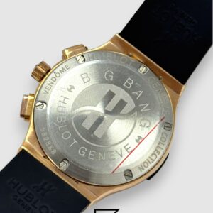 ⁦Hublot Big Bang Women – Black Diamond Bezel, Rose Gold & Black Dial⁩ - الصورة ⁦3⁩