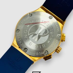 Hublot Big Bang Women – Blue Diamond Bezel, Rose Gold & Blue Dial - Image 3