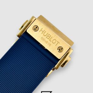 Hublot Big Bang Women – Blue Diamond Bezel, Rose Gold & Blue Dial - Image 4