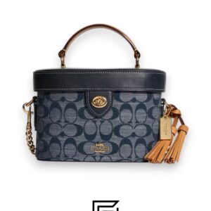 Bags,Leather,Women Kay Crossbody In Signature Chambray C8165 Coach