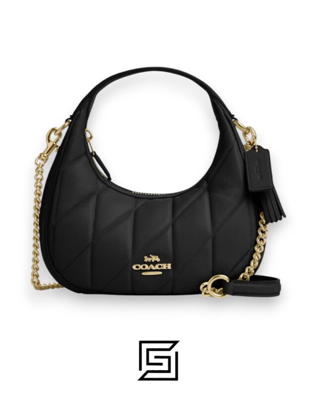 Bags,Leather,Women Carmen Mini Crossbody Bag With Quilting CY710 Black Coach