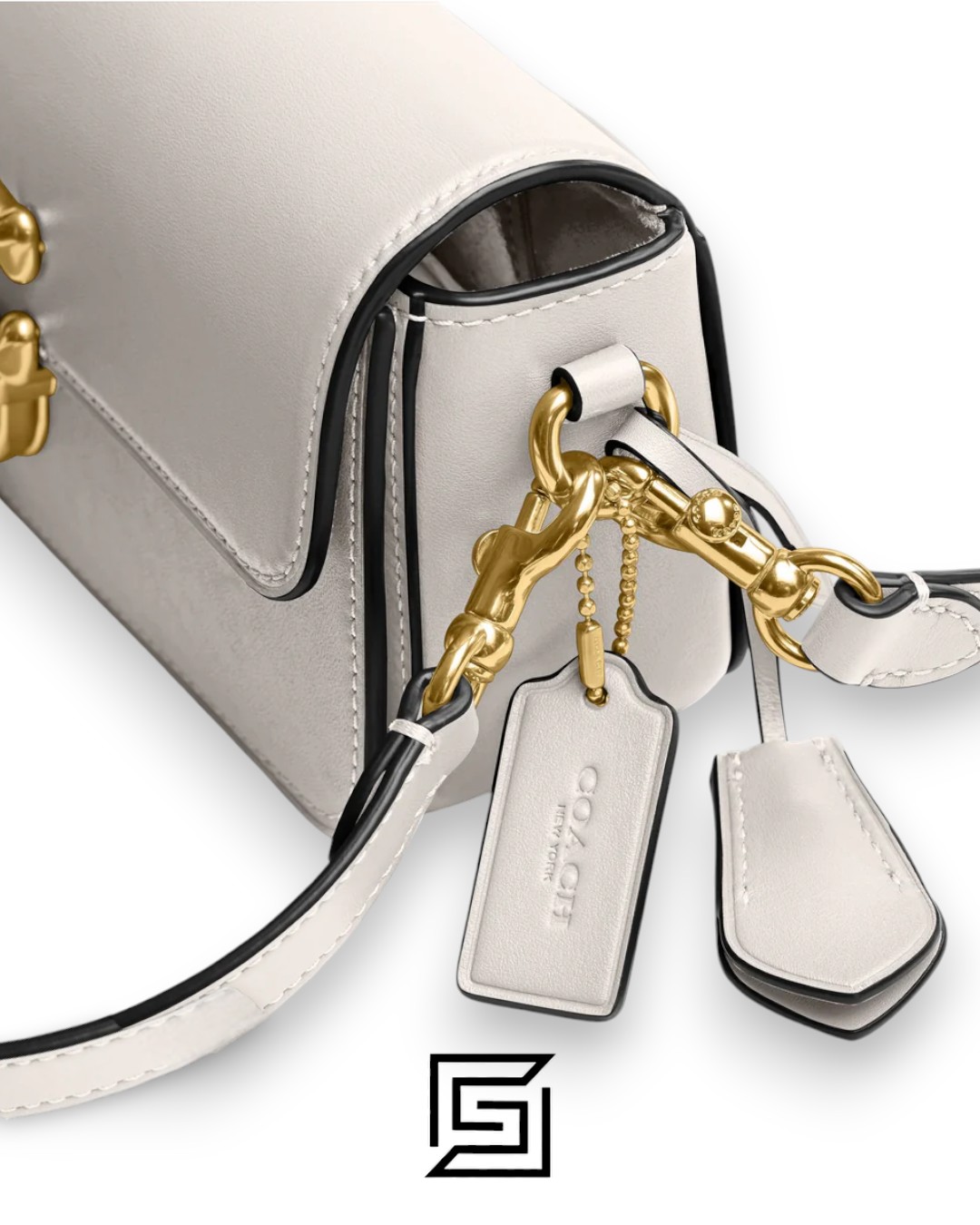 Bags,Leather,Women Studio Shoulder Bag 19 Style Number: C7936 White Coach