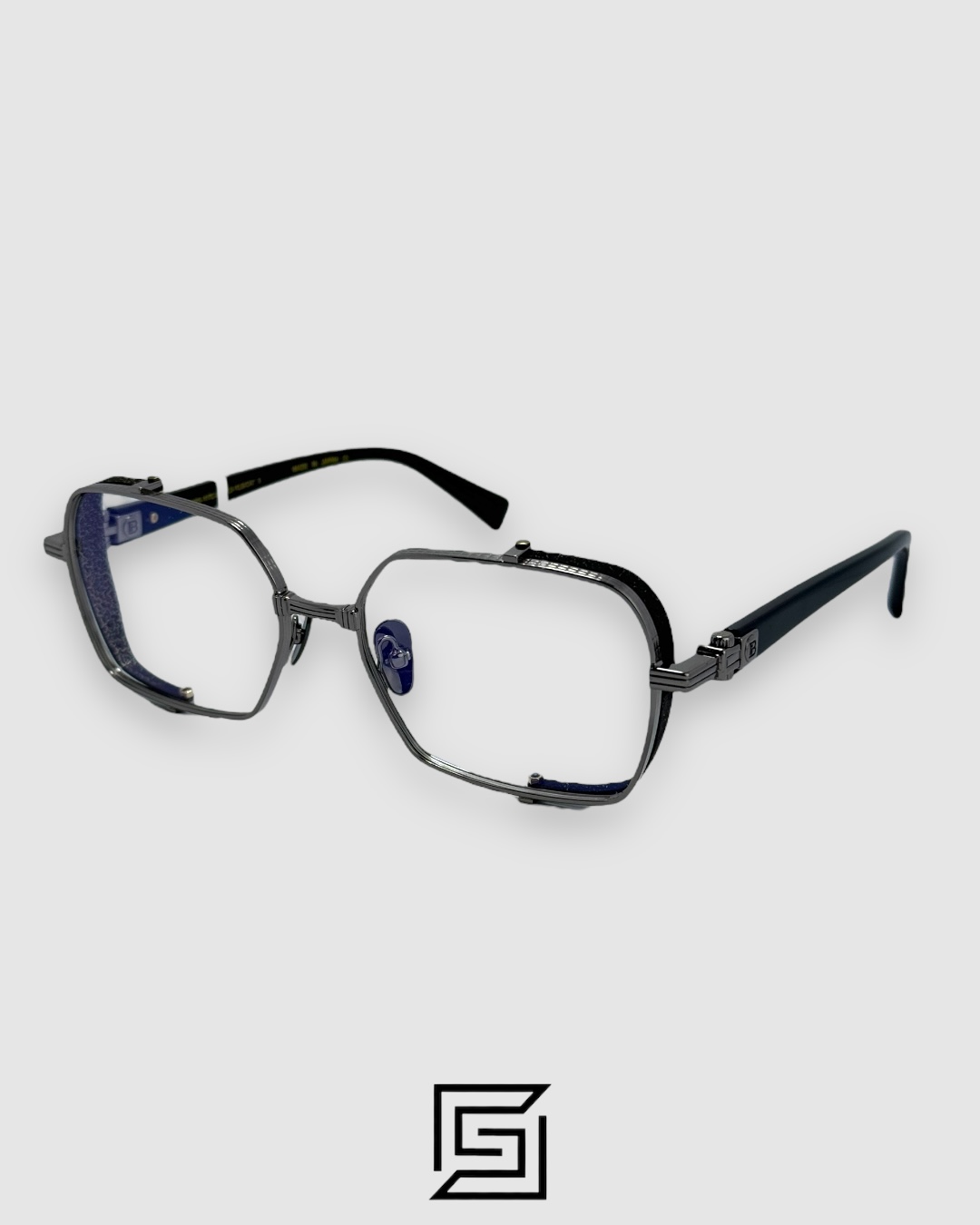 Balmain Eyeglasses BPS-117C/SILVER - Image 1