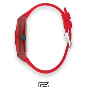 GUESS MEN RED Tone Analog Band Color RED WATCH GW0203G5 - Image 3