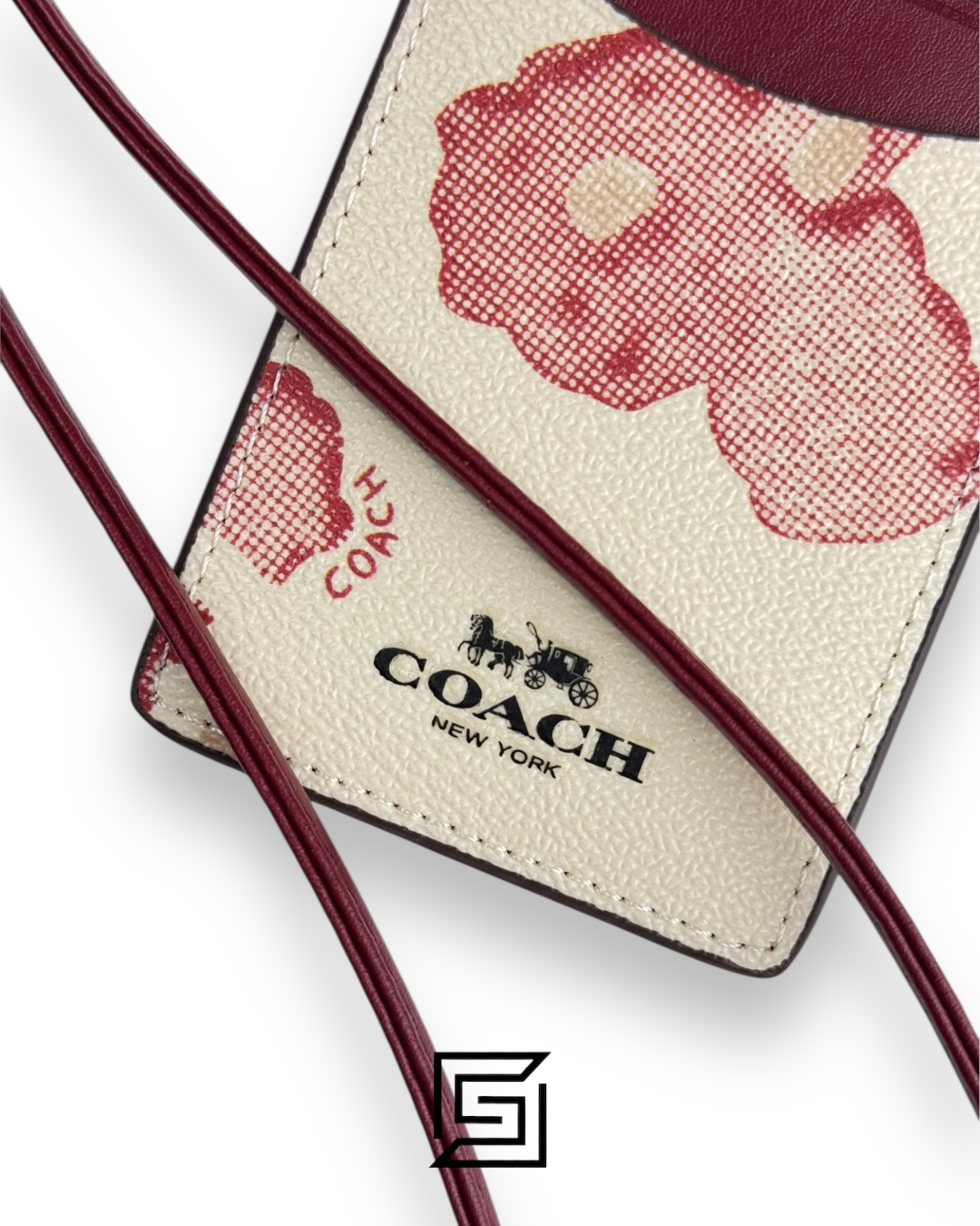 ID lanyard with Fllowers print C8685 - Image 2