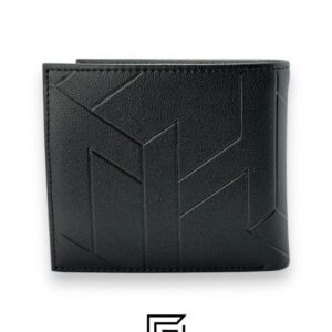 TOMMY SINGLE WALLET TH ON LEATHER WITH SIGNATURE LOGO/BLACK - Image 2