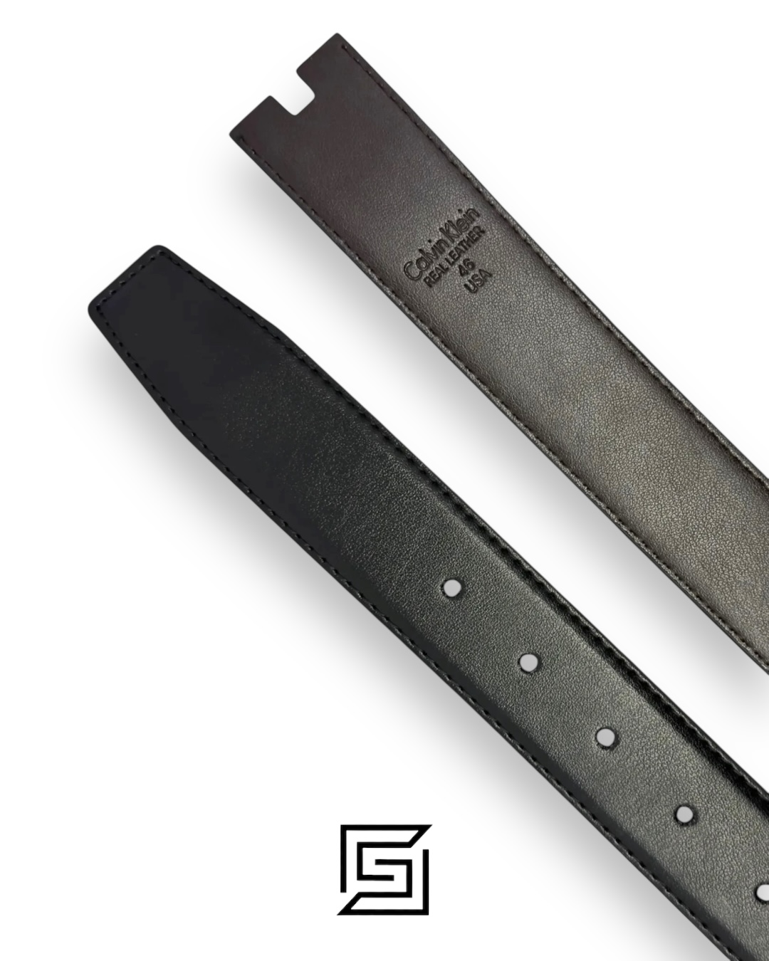 ⁦CK SET BELT AND WALLET CK LOGO MODEL 8⁩ - الصورة ⁦4⁩