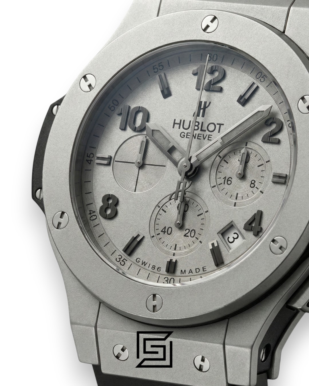 Hublot Big Bang 20 Years – Black & Silver Chronograph - Image 2