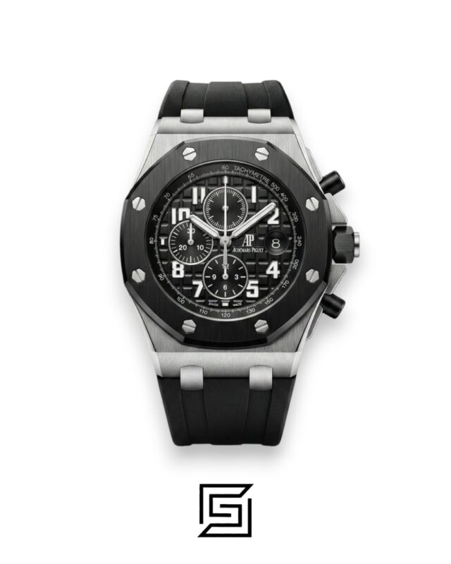 AP Royal Oak Offshore Black Numbers