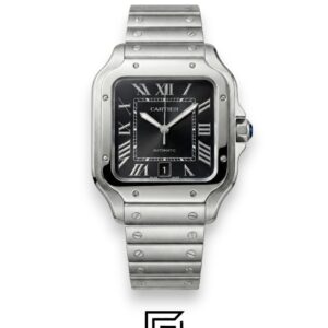 Cartier Santos Black Steel