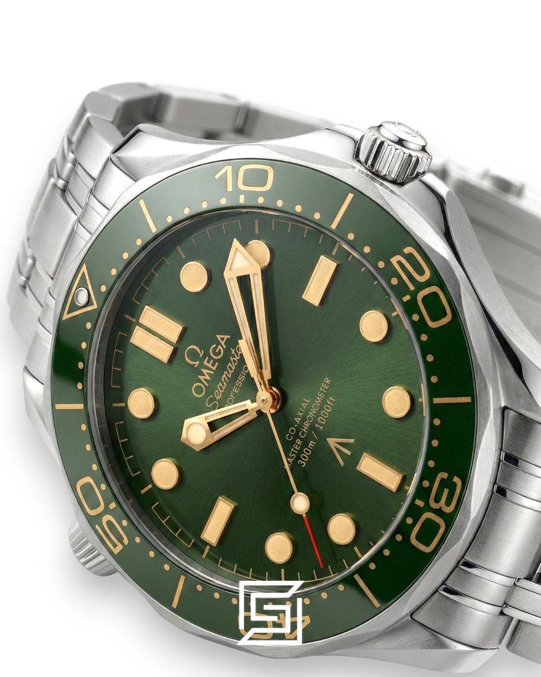 ⁦Omega Seamaster 007 Edition – Bond Style – Green Dial – Automatic (42mm)⁩ - الصورة ⁦2⁩
