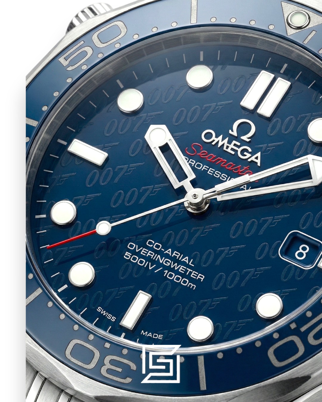 Omega Seamaster Professional Diver 300M – 50th Anniversary "James Bond" – Blue Dial (41mm) - Image 2