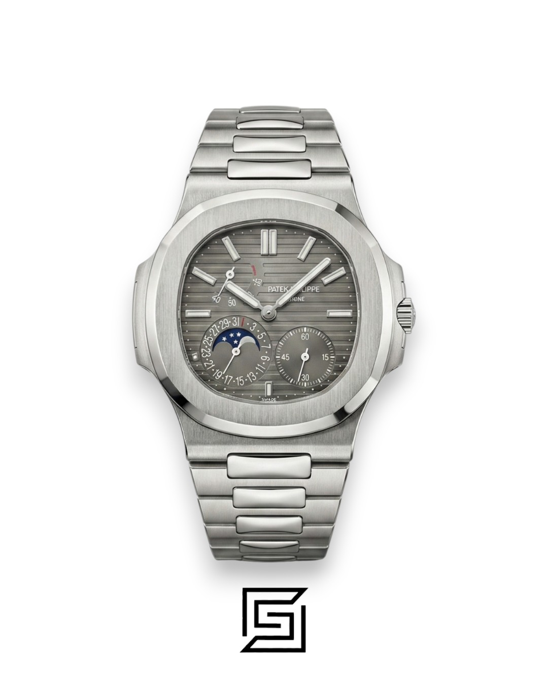Patek Philippe Grand Complication – Japanese Automatic – Grey Dial – Stainless Steel Bracelet - Image 1