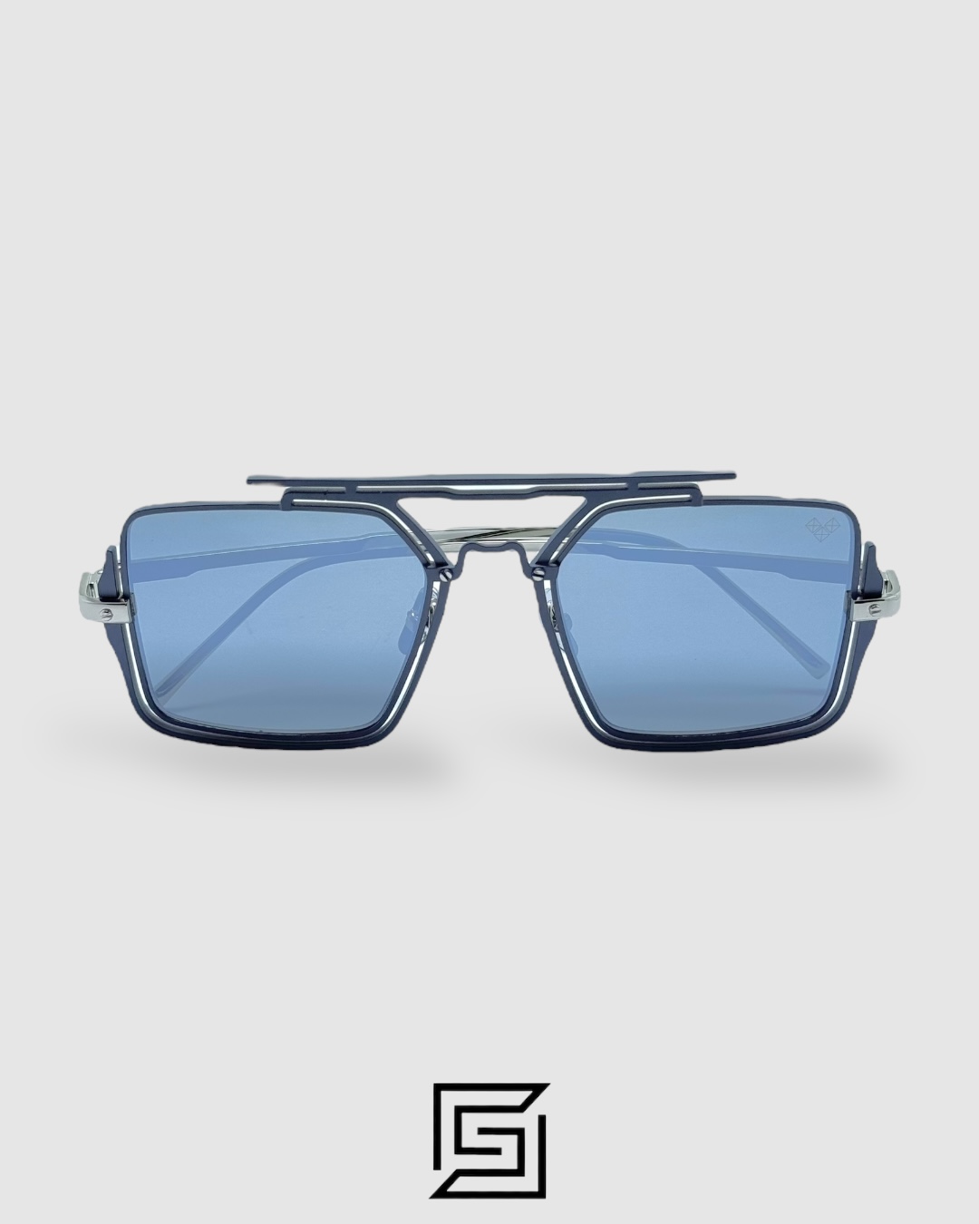 ⁦Vysen  The Marcus - MA7 Grey Frame Silver Mirror Lenses⁩ - الصورة ⁦2⁩