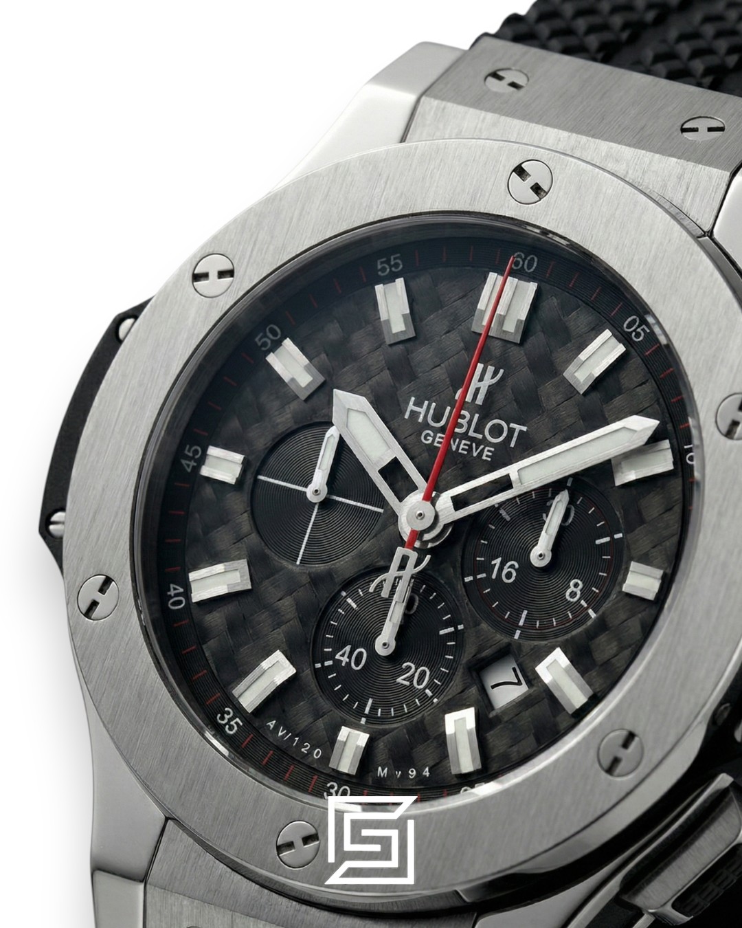 ⁦Hublot Big Bang Chronograph – Carbon Fiber Dial⁩ - الصورة ⁦2⁩
