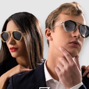Vysen The Ezy - E3 Silver Matte Frame Grey Gradient Leanses - Image 5