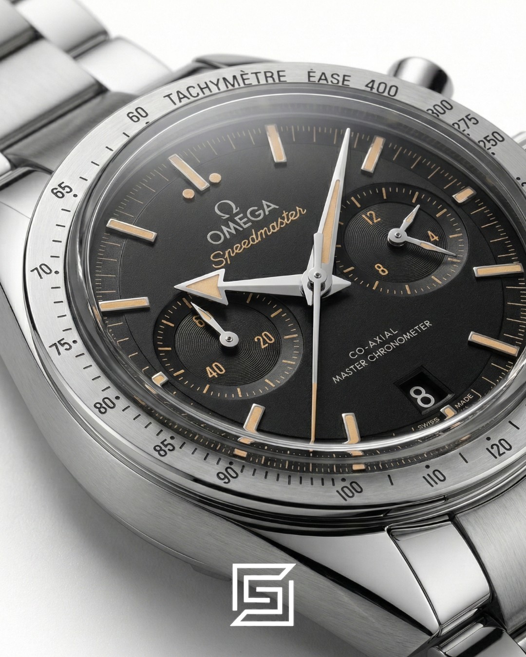 Omega Speedmaster Dark Side of the Moon – Black Dial & Silver Bezel - Image 2