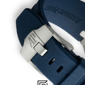 Royal Oak OffShore WF0851 Quartz 2 Counters Rubber Blue - Image 3