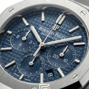 Audemars Piguet Royal Oak Chronograph Blue Dial – Stainless Steel – Quartz - Image 2
