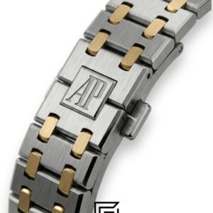 Royal Oak WF0851 Automatic Half Gold Stainless Steel 316 with Grey Flat Tapisserie Dial - Image 3