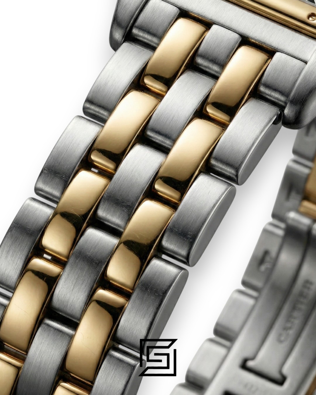Cartier Santos 644329 Quartz White Roman Dial Two-Tone - 42mm - Image 3