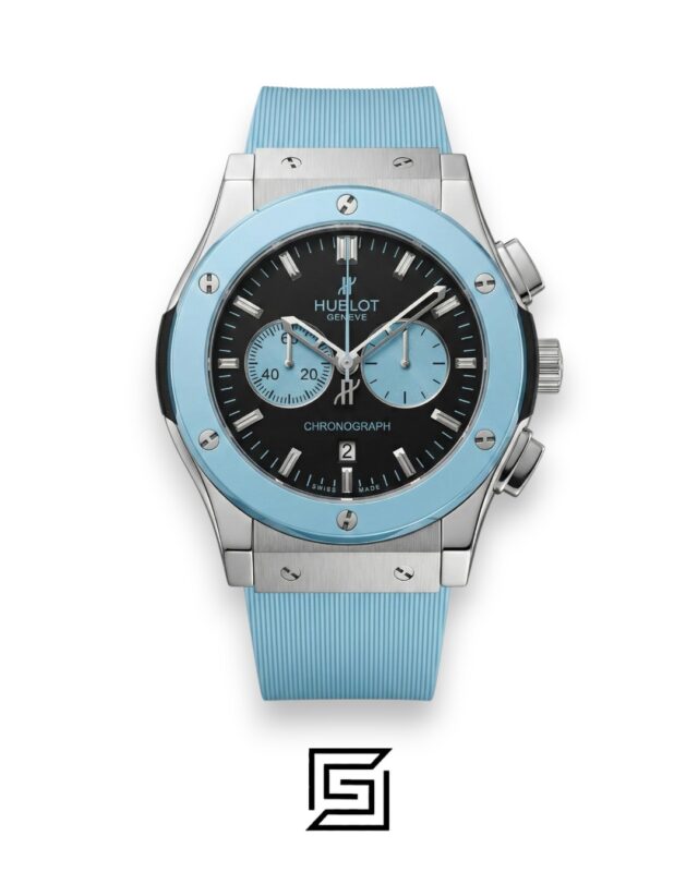 Hublot Classic Fusion Black Baby Blue 38mm