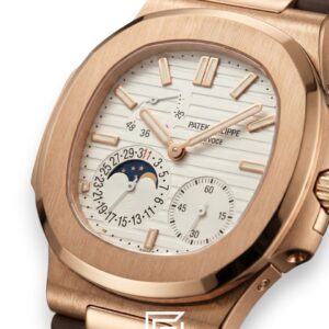 Patek Philippe Grand Complication – Rose Gold × Brown Strap – Japanese Automatic - Image 2