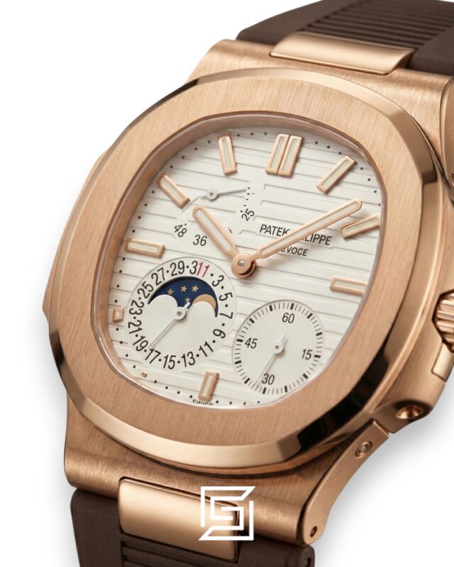 Patek Philippe Grand Complication – Rose Gold × Brown Strap – Japanese Automatic