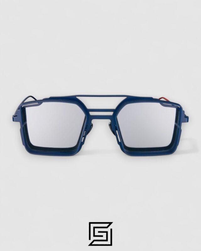 Vysen The Luigi - L3 Blue Frame Silver Mirror Leanses