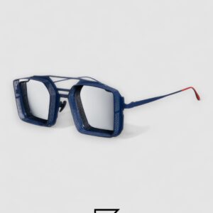 ⁦Vysen The Luigi - L3 Blue Frame Silver Mirror Leanses⁩ - الصورة ⁦1⁩