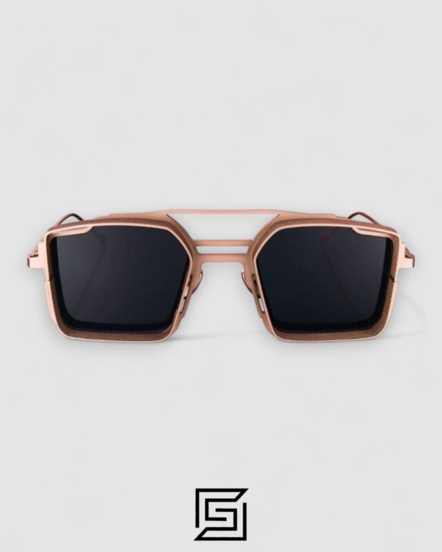 Vysen The Luigi - L6  Rose Gold Frame Black Leanses