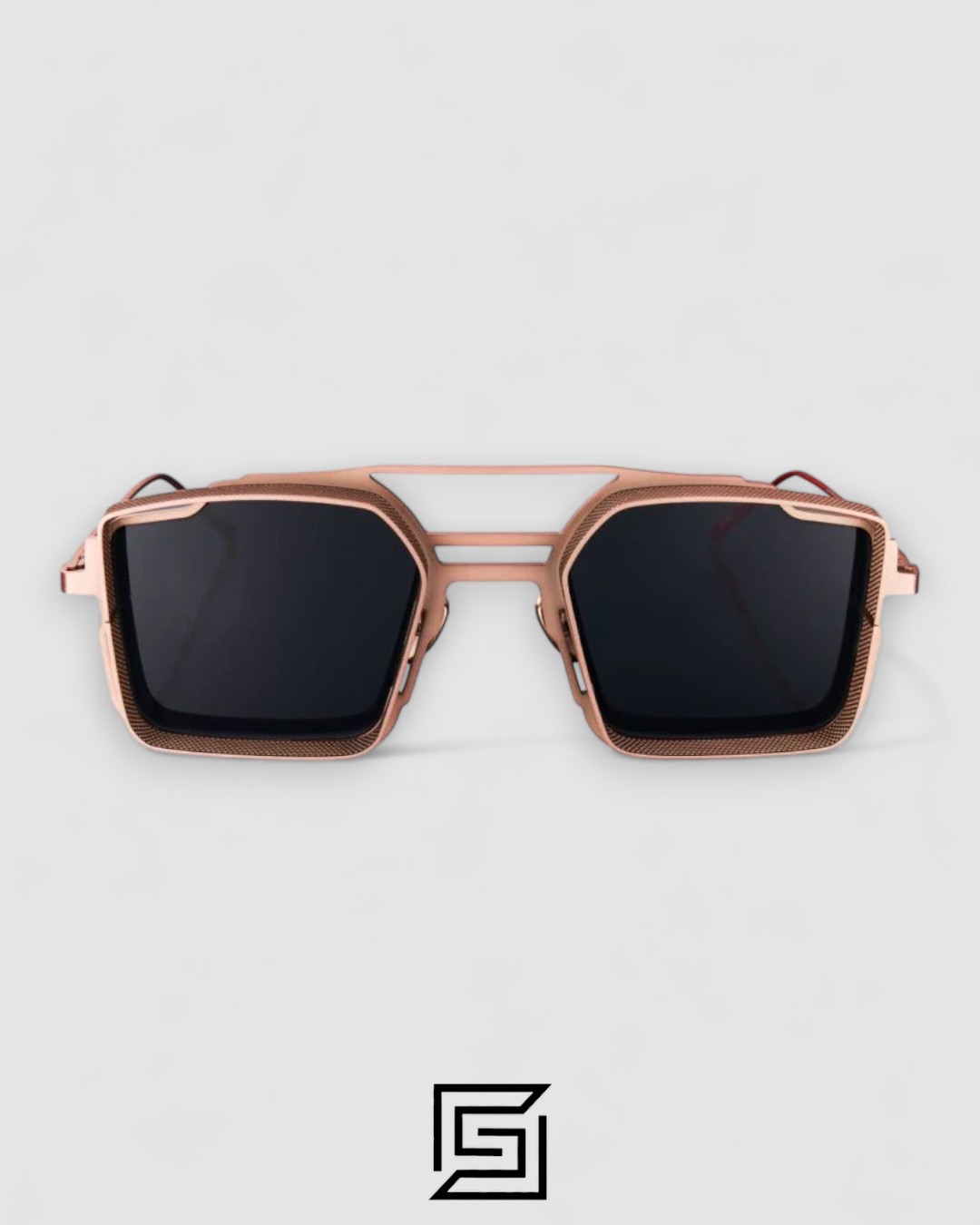 ⁦Vysen The Luigi - L6  Rose Gold Frame Black Leanses⁩ - الصورة ⁦2⁩