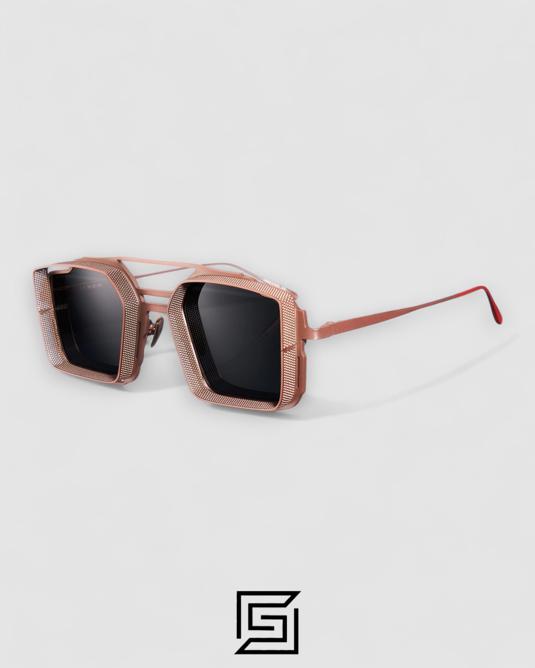⁦Vysen The Luigi - L6  Rose Gold Frame Black Leanses⁩ - الصورة ⁦1⁩