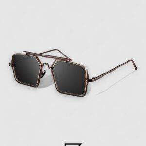 ⁦Vysen The Marcus - MA1 Dark Gun Metal Matte Frame Black Lenses⁩ - الصورة ⁦1⁩